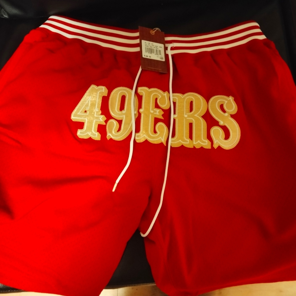 49ers short limited edition
